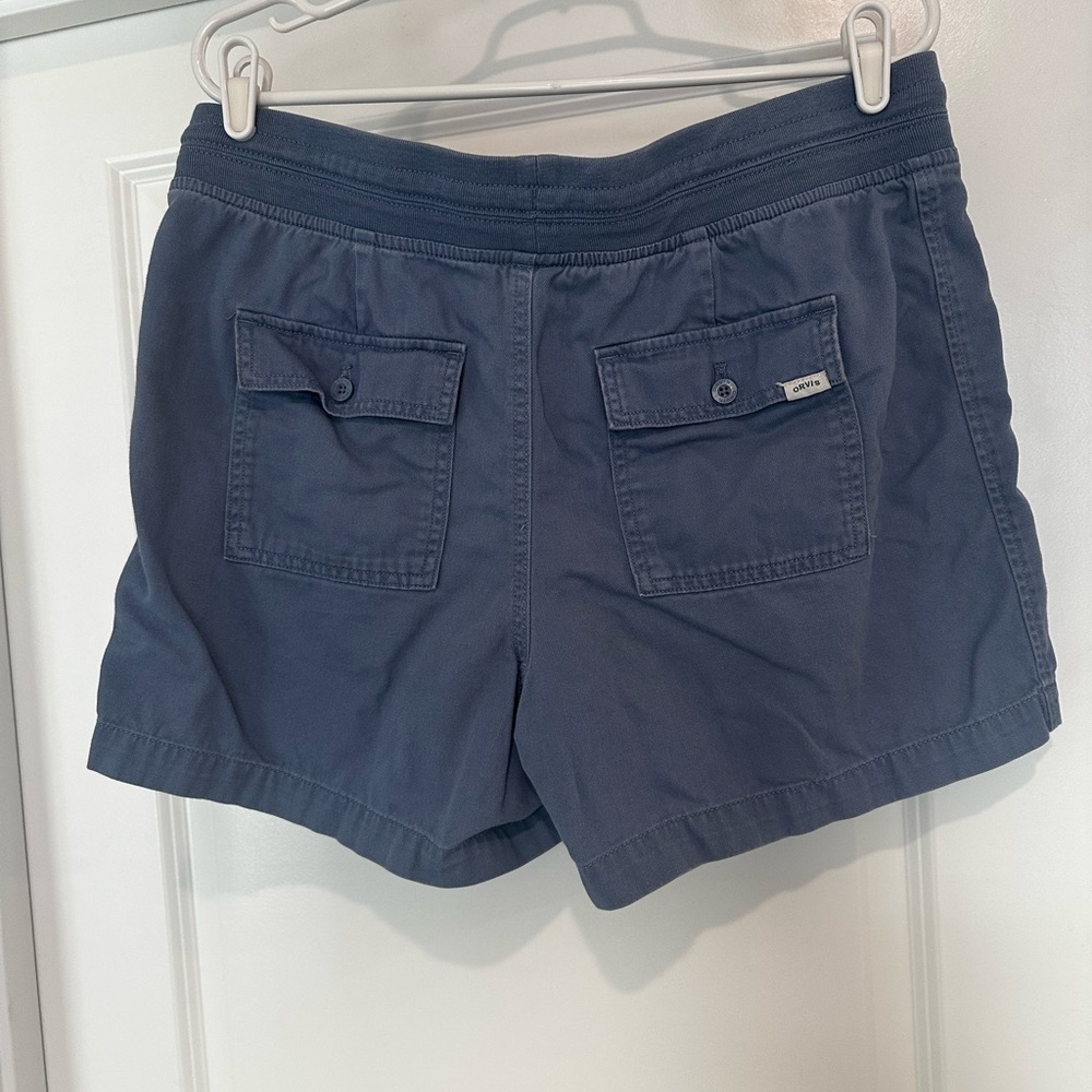 Orvis Women's Tech Active Shorts | Blue | Large | Hiking Fishing Travel GUC - Picture 3 of 5